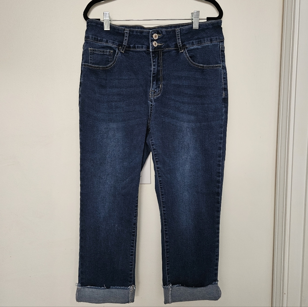 Jou Jou Cropped Jeans, Size 14S, Excellent Condition!